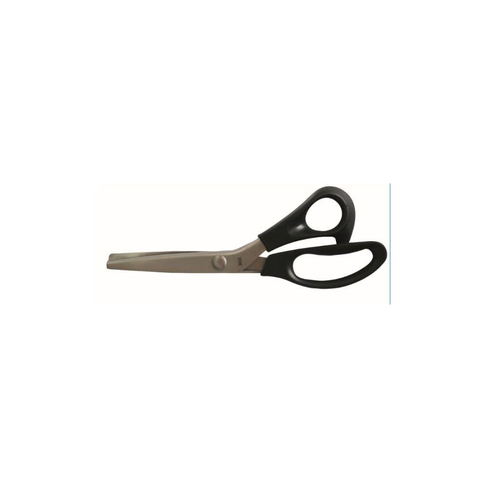 Ciseaux cranteurs WONDAY - 14 dents - Anneaux asym. 24 cm