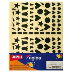 Gommettes MOTIFS & FORMES ASSORTIES - 30f -(3 636 unités) 119240