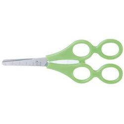 Ciseaux apprentissage 4 anneaux - Bout rond - 13 cm