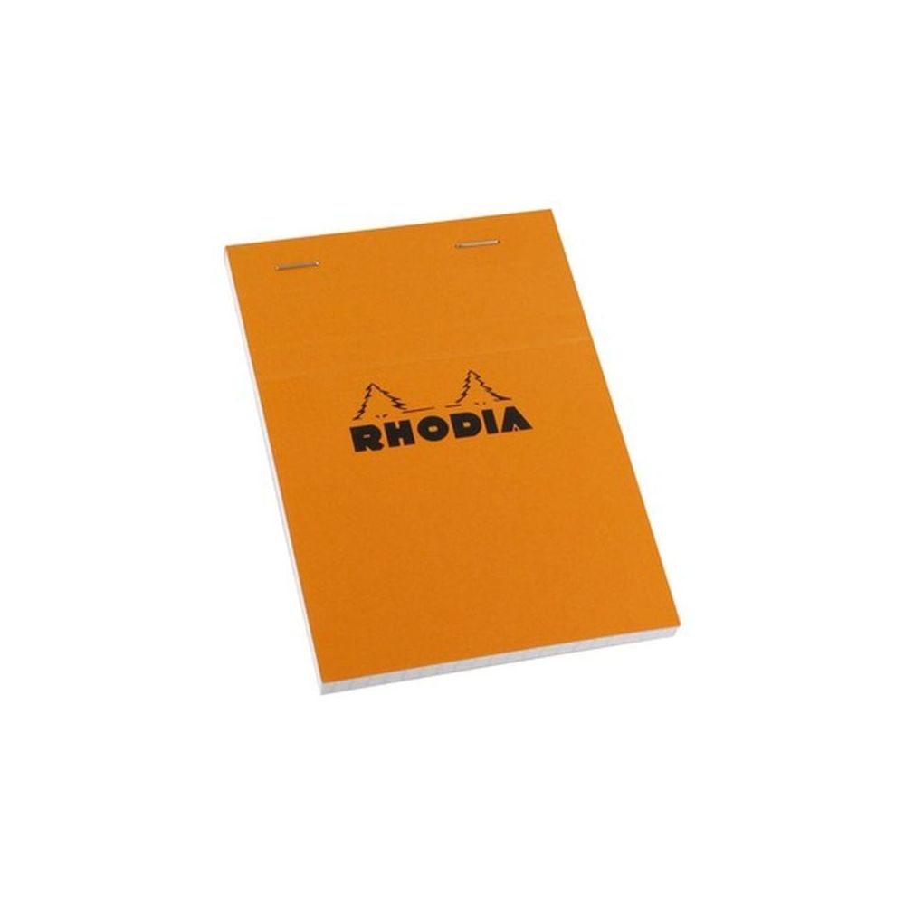 Bloc Bureau 8.5 x12cm - 5 x 5 - 160 p - Agrafé - 80g - RHODIA N°12