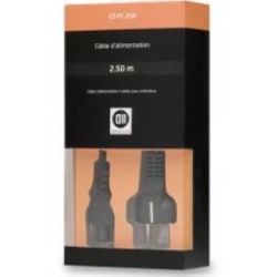 Câble alimentation secteur 3 pôles, 2,5M - Z