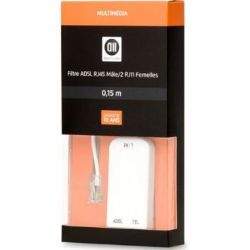 Filtre ADSL 2 entrées mixte RJ11 - Z