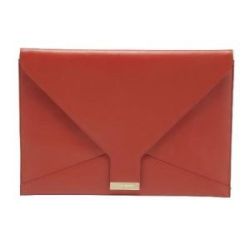 Housse 13.3" cuir rouge ultrabook sleeve ** - Z