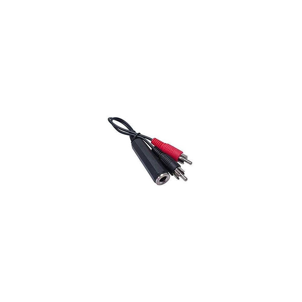 Adaptateur Jack double 6.35 M/2 6.35F - Z