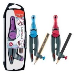 Compas à crayon MAPED Stop & Safe - Coffret - 192611