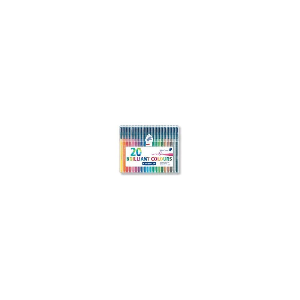 Feutre Couleur STAEDTLER Triplus - 1mm - Etui 20 COUL.- 323SB20