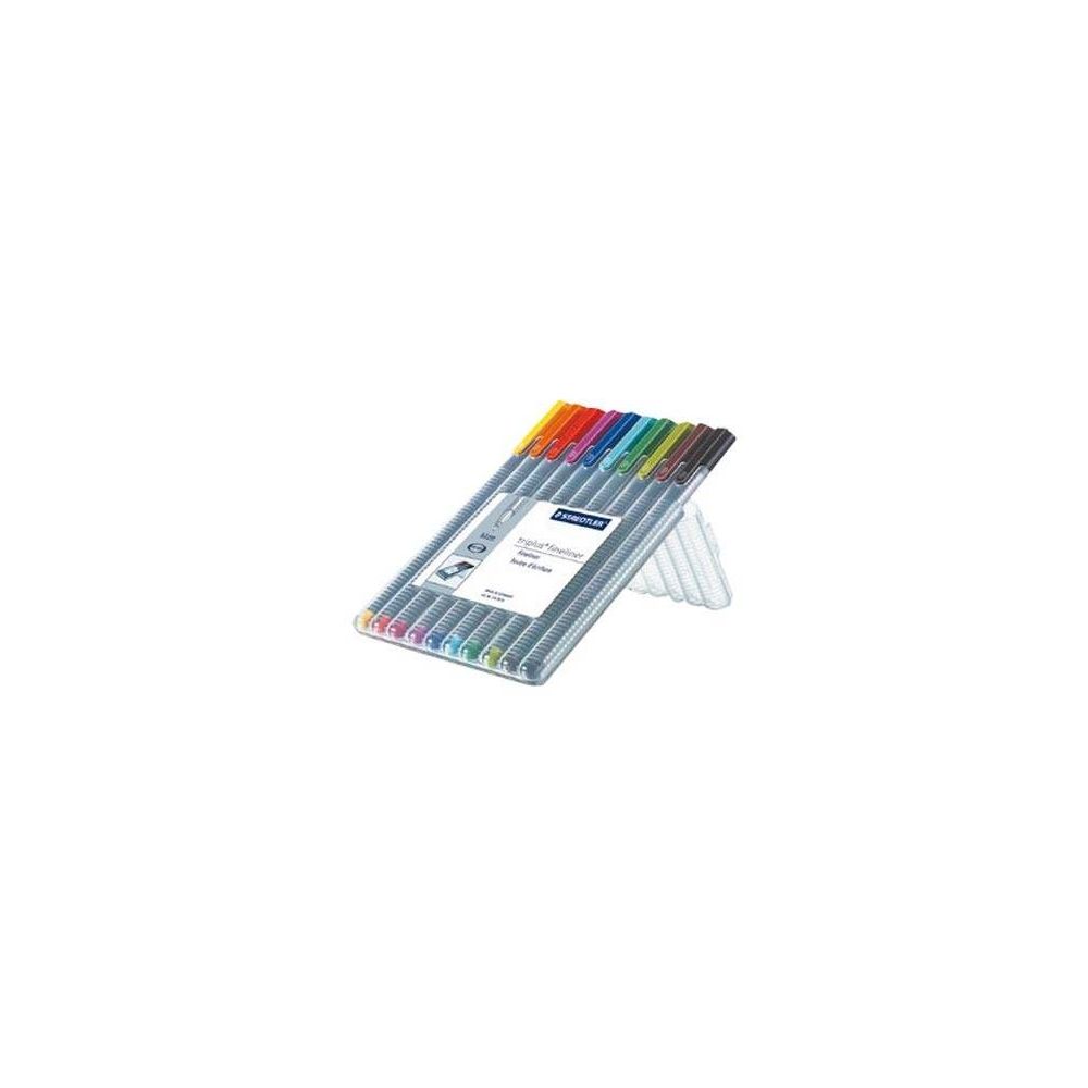 Feutre Couleur STAEDTLER Triplus - 0.3mm - Etui 10 COUL.- 334SB10