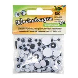 Yeux mobiles vacillants - tailles assorties (Paquet de 100)