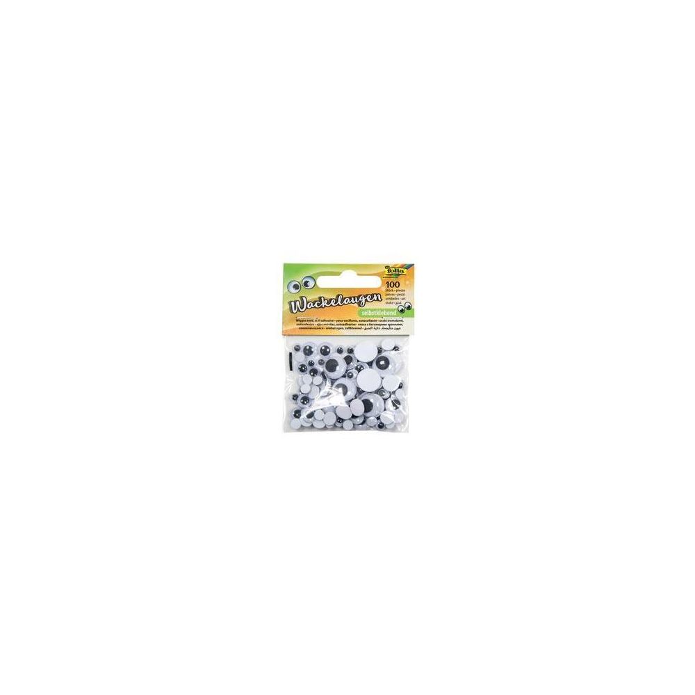 Yeux mobiles vacillants - tailles assorties (Paquet de 100)