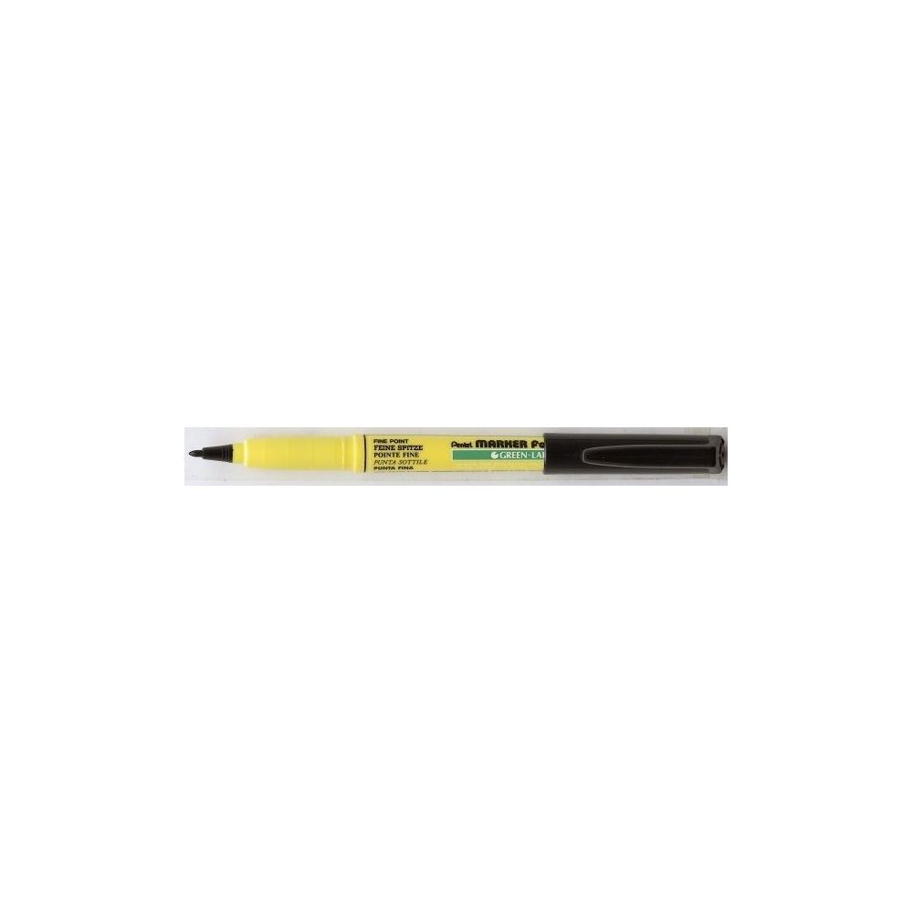 Marqueur permanent spécial tissus PENTEL NM10 - Pointe 2mm - NOIR