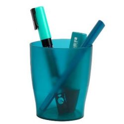 Pot à crayons MULTIFORM Ecopen TURQUOISE TRANSLUCIDE - NSFP