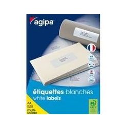 Etiquettes Multifonctions 70 x 35mm - 12000 unités - AGIPA :100800