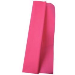 Papier crepon en rouleau - 2.5m x 0.5m - FRAMBOISE/OPERA