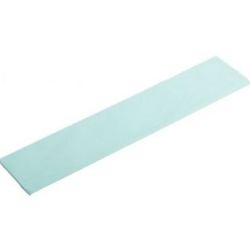 Papier crepon en rouleau - 2.5m x 0.5m - BLEU TURQUOISE