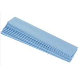 Papier crepon en rouleau - 2.5m x 0.5m - BLEU CLAIR