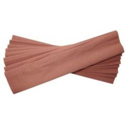 Papier crepon en rouleau - 2.5m x 0.5m - MARRON CHOCOLAT