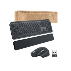 Clavier souris sans fil repose-poignet LOGITECH MX Keys Combo 