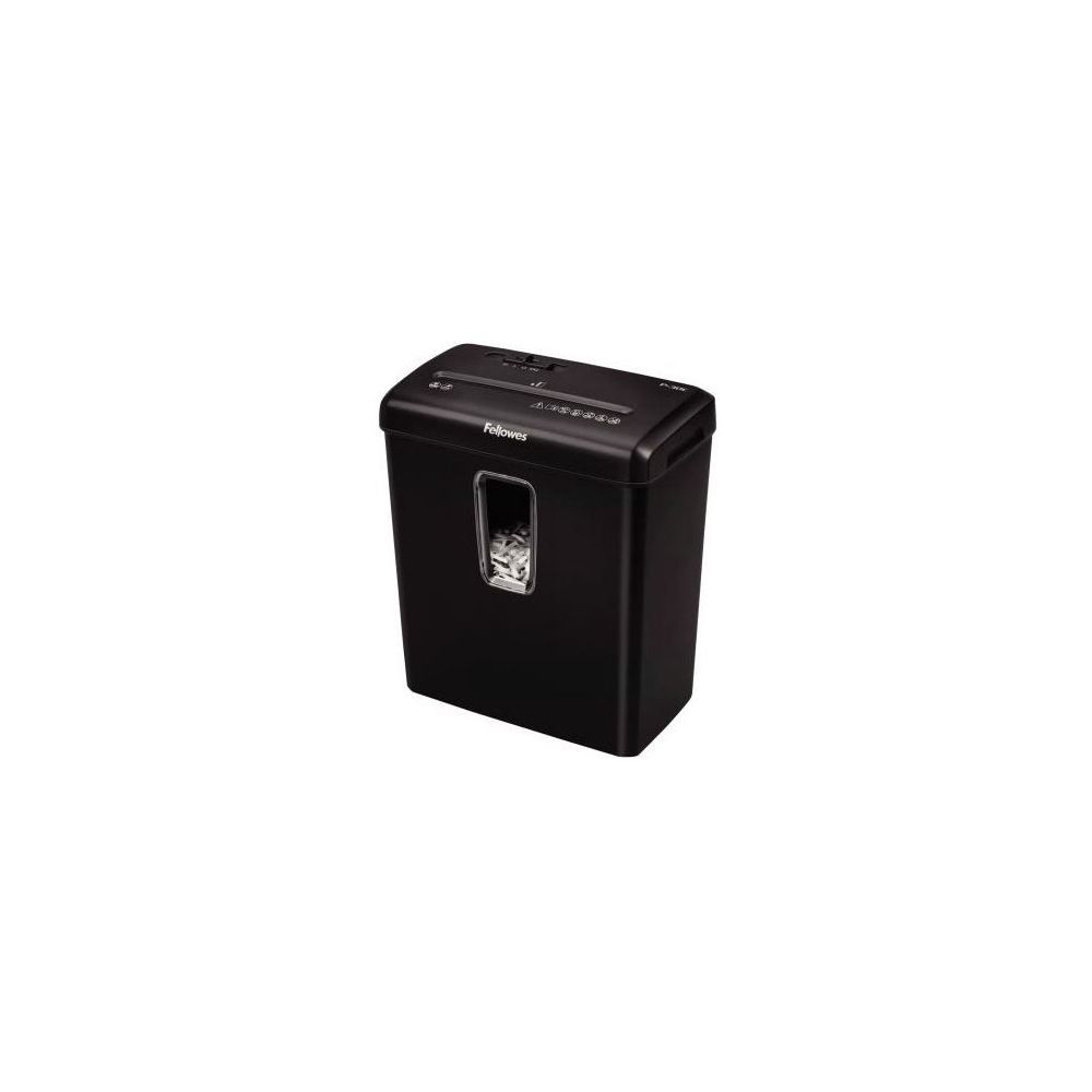 Destructeur FELLOWES P30 - Coupe croisée - 6 f A4 - 15 litres - Z