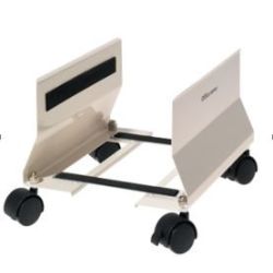 Support unité centrale avec largeur réglable 15 à 22cm  Sur roulettes