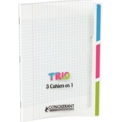 Cahier   3 Onglets 24x32cm Séyès 96 p Polypro **