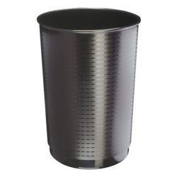 Corbeille papier en Polypropylène - 40 litres - NOIRE **