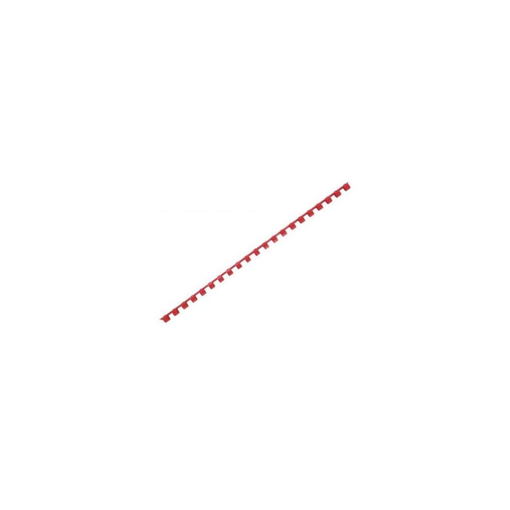 Reliure ann. plast. A4 - 06mm / 20f - ROUGE - Par 100 - Z