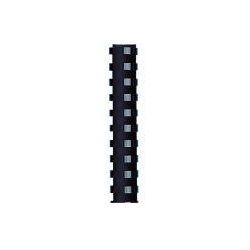 Reliure ann. plast. A4 - 19mm / 165f - NOIR - Par 100 - Z