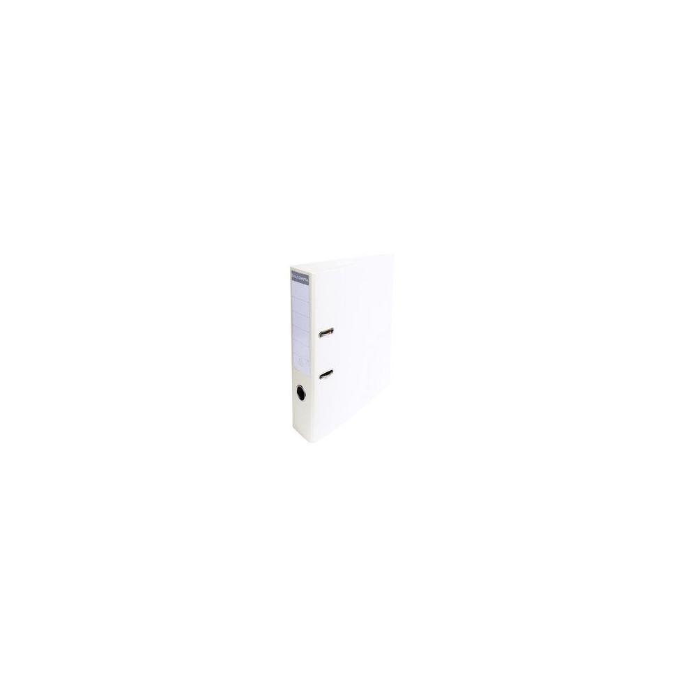 Classeur levier A4 PVC 70mm BLANC - EXACOMPTA  **