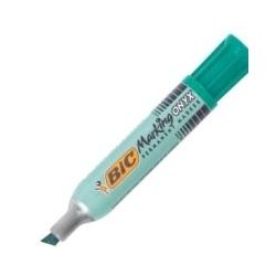 Marqueur perm. BIC ONYX 1481 - Biseauté 3 à 5.5mm - VERT  - Z