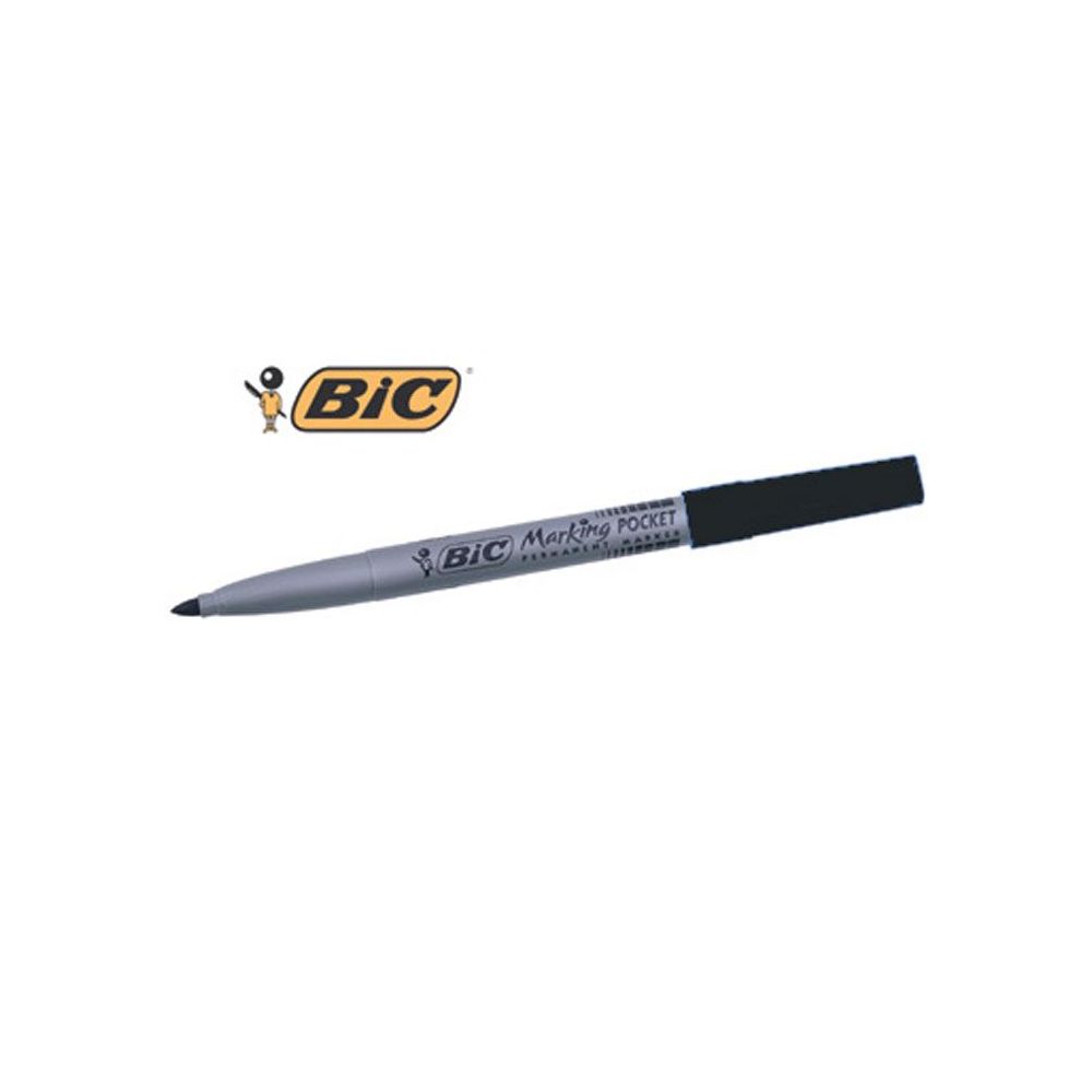 Marqueur perm. BIC MARKING POCKET 1445  - Ogive 1.4mm - NOIR - Z