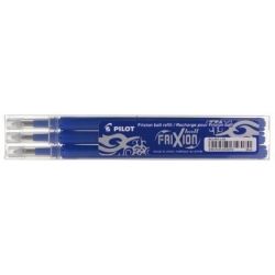 Recharge Roller PILOT Frixion Ball 0,7mm  - (par 3) - BLEU - Z