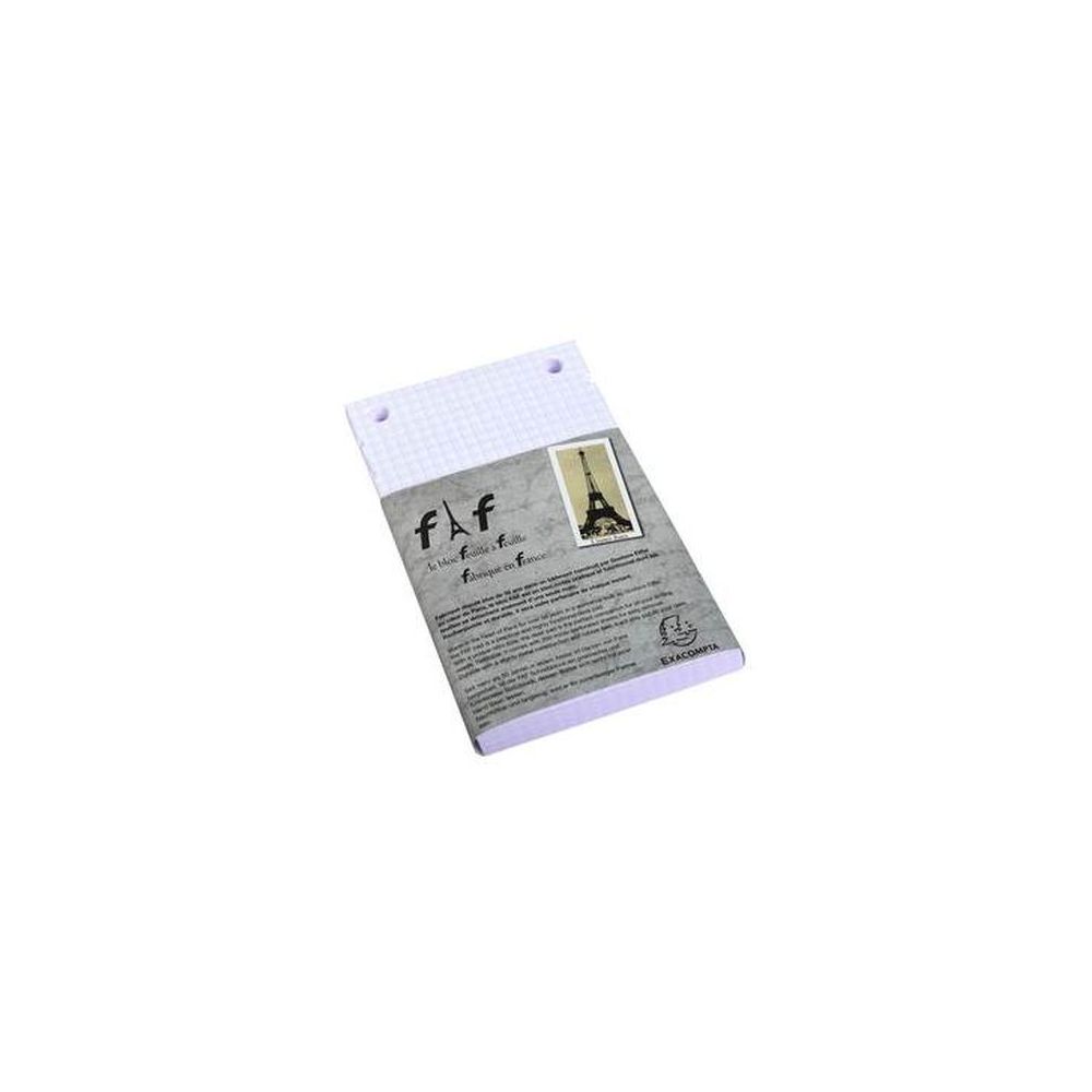 Recharge pour Bloc à Vis N° 2 - EXACOMPTA - 16 x 10cm - 5 x 5 - Z