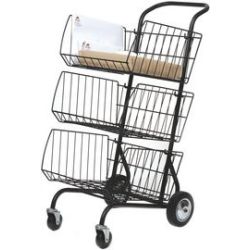 Chariot pour transport du courrier ALBA en métal **