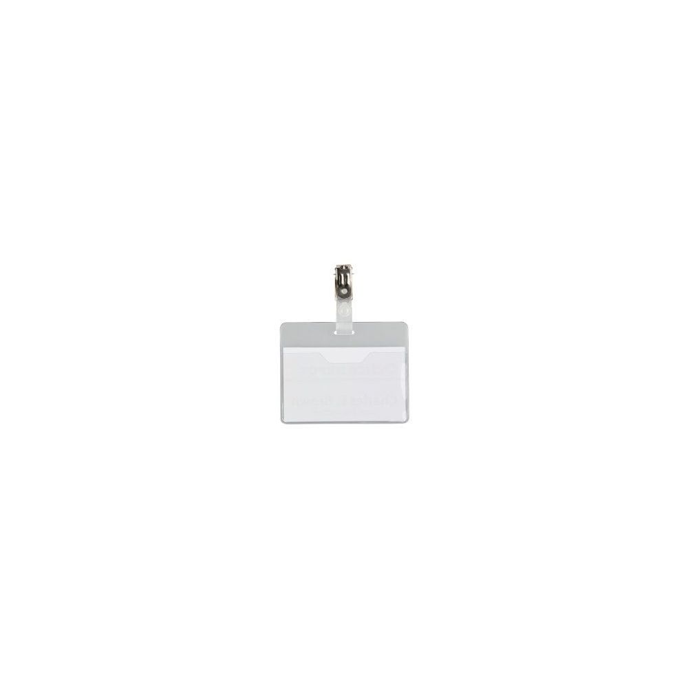 Badge à pince - Format 9 x 6cm - (Unité ) NSFP