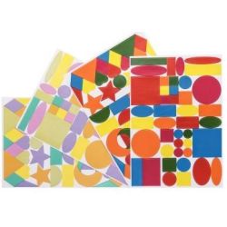 Gommettes GEOMETRIQUES Repositionnables (Paquet de 950 unités)