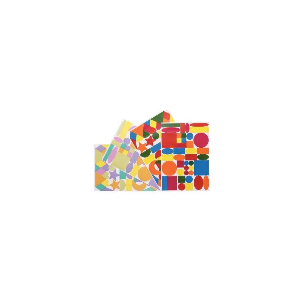 Gommettes GEOMETRIQUES Repositionnables (Paquet de 950 unités)