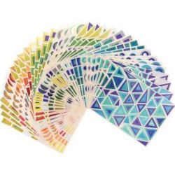 Gommettes GEOMETRIQUES HOLOGRAPHIQUES (Paquet de 804 unités)