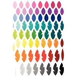 Gommettes PLUMES Repositionnables (Paquet de 1320 unités)