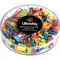 Set de matériel de bureau (Trombones, punaises, pinces...) - Z