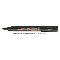 Marqueur gouache POSCA - Ogive Extra Fine 0.7-1mm - Noir - Z