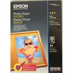 Papier photo EPSON A4 glacé 200g - (20 feuilles) **