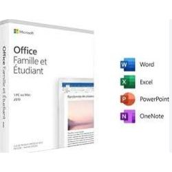 MICROSOFT Office 2021 Famille et Etudiant PC/MAC électronique