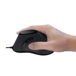 Souris filaire LOGILINK Ergonomique 5 touches - NOIR - Droitier **