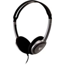 Casque V7 HA310-2EP - Filaire 1.8m - Mini-jack 3.5mm - Noir