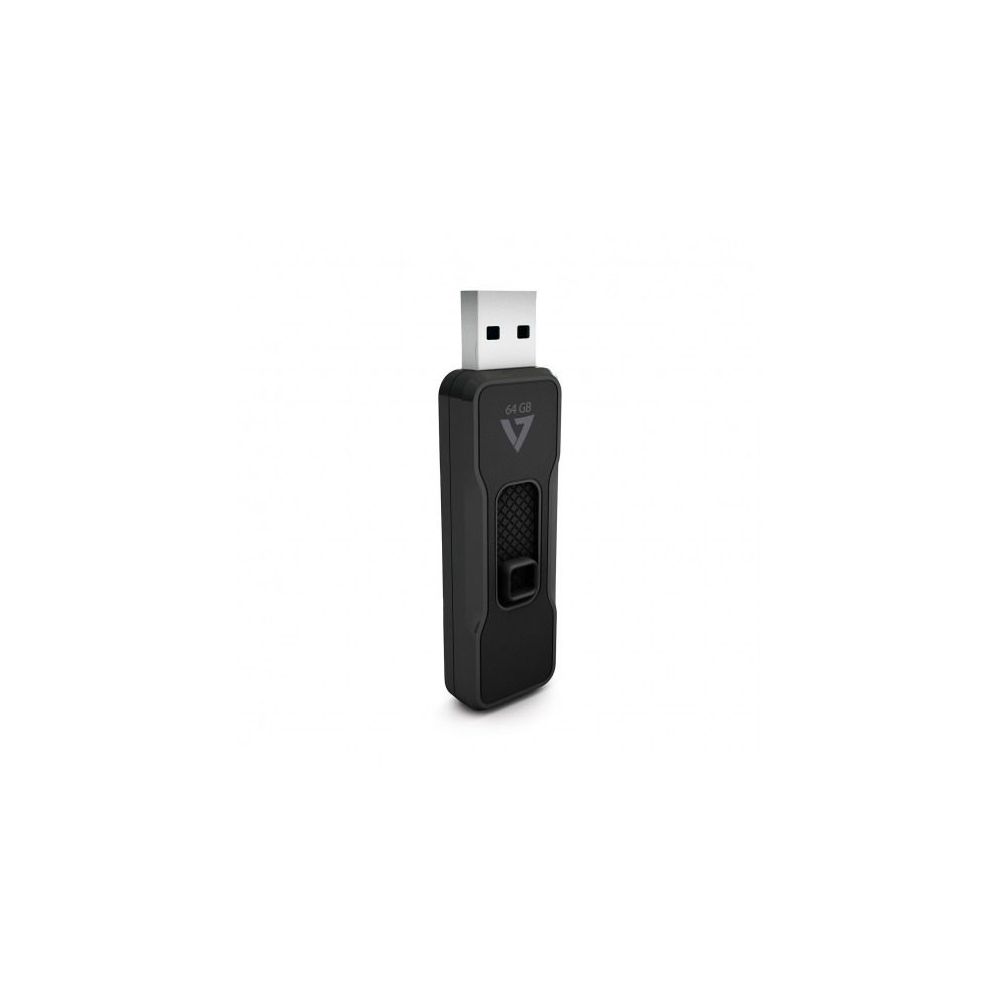 Clé USB 3.1 - 64 Go - V7 - Noir - NSFP