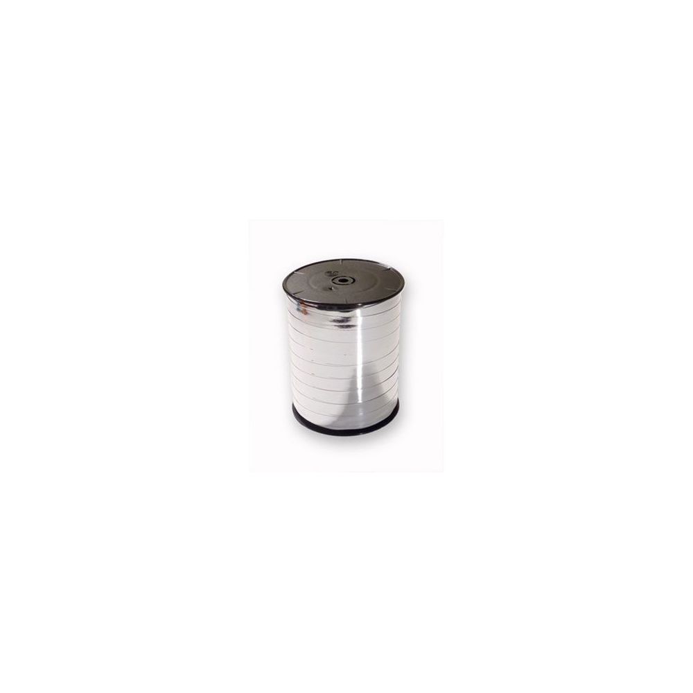 Bolduc metallisé - 7mm x 250m -ARGENT -  - Z