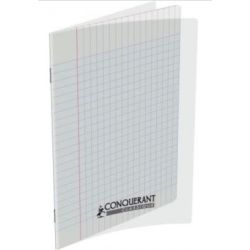 Cahier 17x22cm Séyès 140 p Piqûre 90g Polypro INCOLORE18249